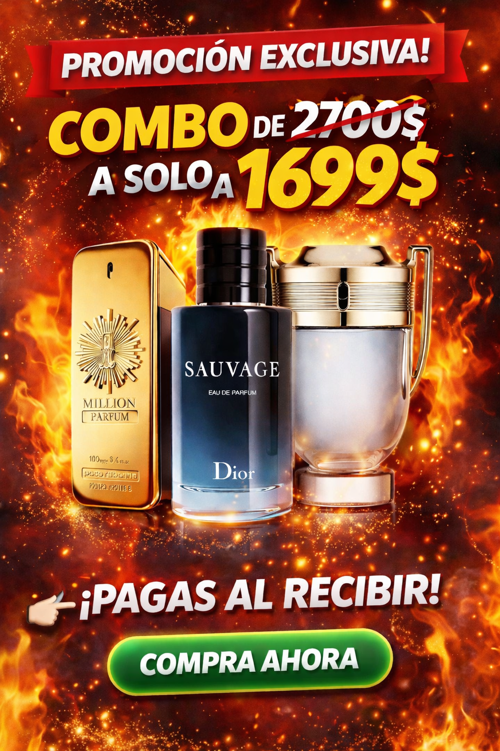 Combo de perfumes , un aroma delicioso